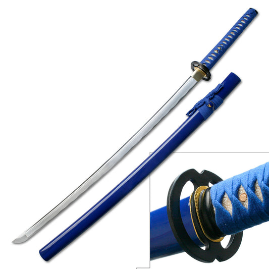 TEN RYU TR-001BL HAND FORGED SAMURAI SWORD 40" OVERALL