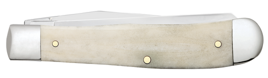 Case XX™ Trapper Smooth Natural Bone 11020 Stainless Pocket Knife